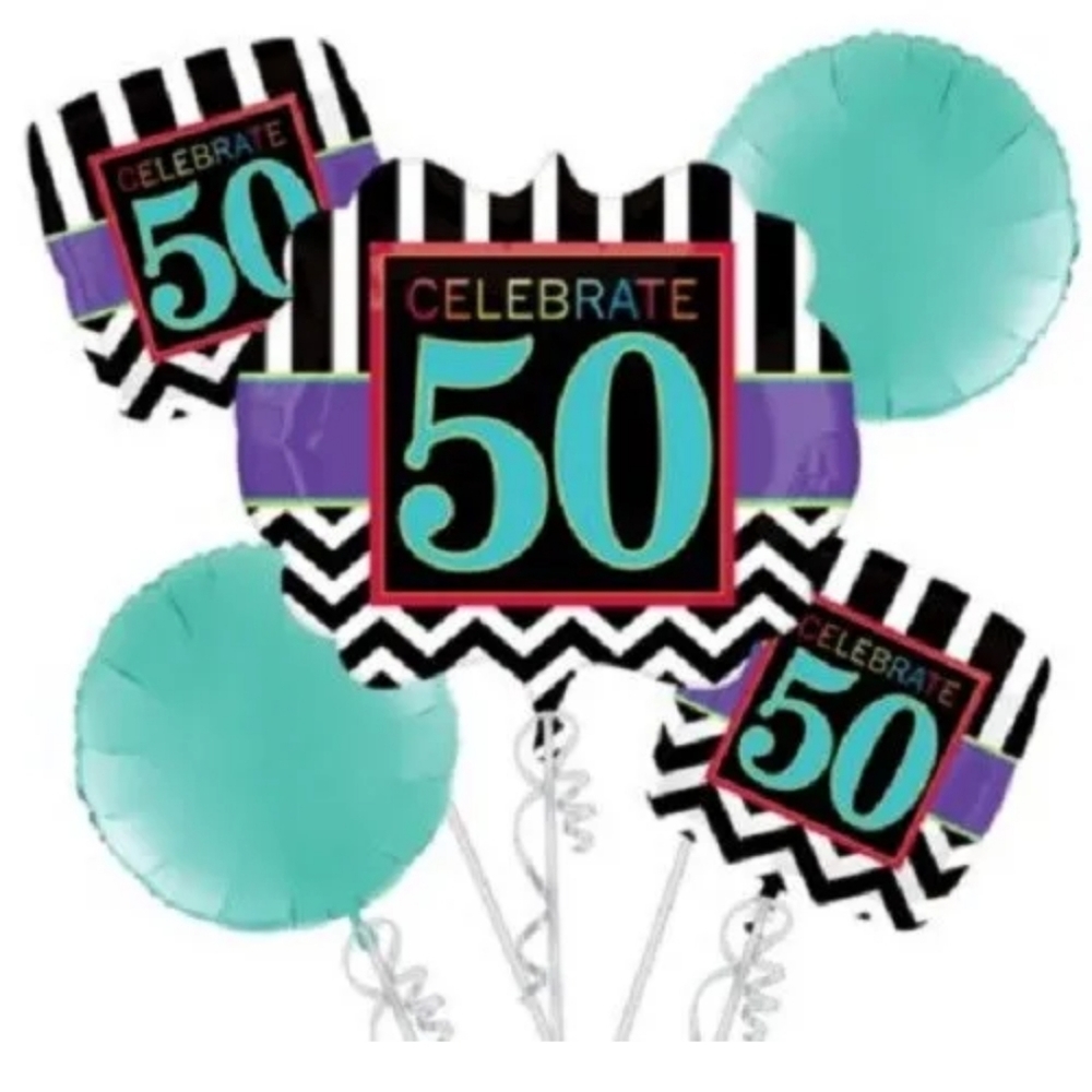 50 Celebrate Balloon Bouquet